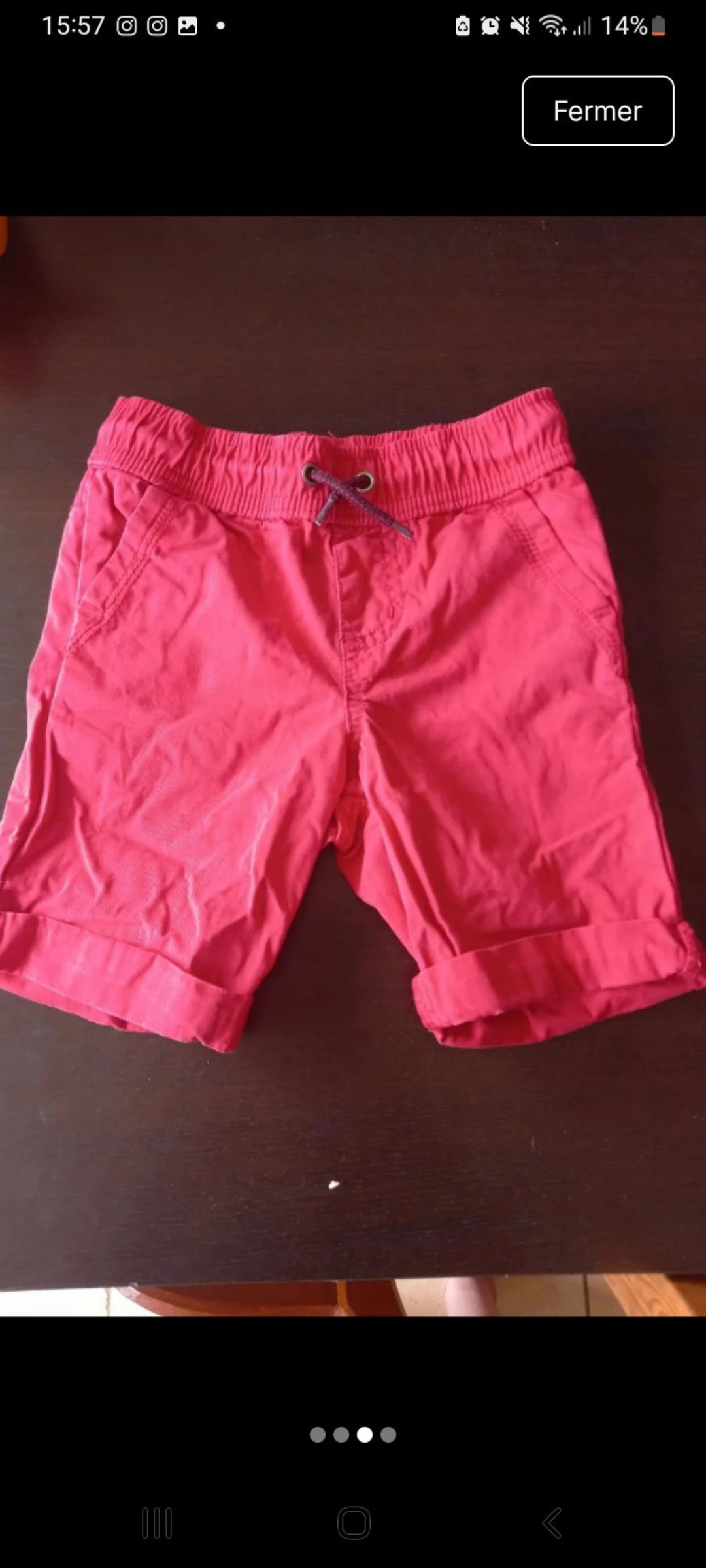 Short garçon 4 ans 